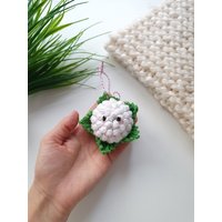 Weihnachtsschmuck, Gehäkelter Blumenkohl, Babydekoration, Kindergeschenk, Weihnachtsbaumschmuck, Baumschmuckspielzeug, Weihnachtsdekoration von RainbowHappiness