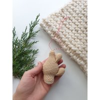 Weihnachtsschmuck Gemüse, Gehäkelter Ingwer, Kindergeschenk, Weihnachtsbaumschmuck, Weihnachtsschmuck, Baumschmuck Spielzeug, Weihnachtsdekoration von RainbowHappiness