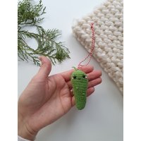 Weihnachtsschmuck Gurke, Babydekoration, Kindergeschenk, Weihnachtsbaumschmuck, Weihnachtsschmuck, Baumschmuck-Spielzeug, Weihnachtsdekoration von RainbowHappiness