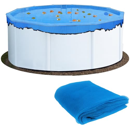 4,5 m runde Pool-Laubkescherabdeckung für oberirdischen Pool, leicht, langlebig und einfache Installation, Winterabdeckung, Netzabdeckung, Pool-Sicherheitsnetz, schützt den Pool vor Blättern und 4,5 m runde Pool-Laubkescherabdeckung für oberirdischen Pool, leicht, langlebig und einfache Installation, Winterabdeckung, Netzabdeckung, Pool-Sicherheitsnetz, schützt den Pool vor Blättern und von Rainmae