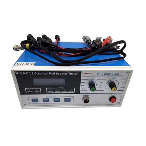 Rainorning CR-C V2 Common Rail Injektor Tester, Elektromagnetischer Diesel Kraftstoff Antriebstester Simulator von Rainorning
