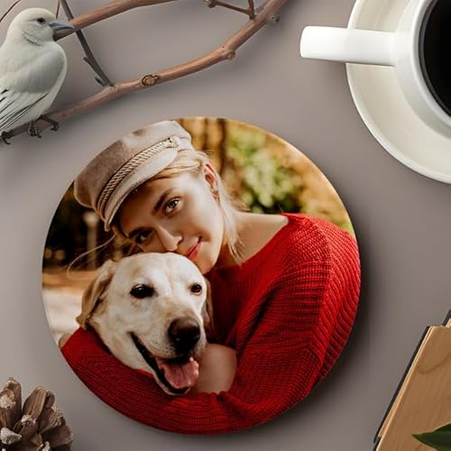 Personalisierbares Keramik-Untersetzer-Set, saugfähige Steinuntersetzer mit Korkboden und Keramikstein, geeignet für alle Arten von Tassen, schützt Möbel Personalisierbares Keramik-Untersetzer-Set, saugfähige Steinuntersetzer mit Korkboden und Keramikstein, geeignet für alle Arten von Tassen, schützt Möbel von Rainsar