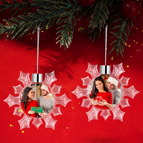 Personalisierte Weihnachtskugeln mit Foto, Christbaumkugel Personalisiert mit Beidseitigem Foto, Weihnachtskugeln Selbst Gestalten, Weihnachtsschmuck Geschenk für Familie und Freund-Polygon Personalisierte Weihnachtskugeln mit Foto, Christbaumkugel Personalisiert mit Beidseitigem Foto, Weihnachtskugeln Selbst Gestalten, Weihnachtsschmuck Geschenk für Familie und Freund-Polygon von Rainsar