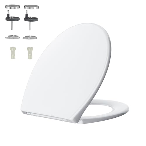 Rainsworth Nano Glaze Toilettendeckel Form O,Urea Formaldehyd Wc Sitz Mit Absenkautomatik,Ergonomisch Gestalteter Antibakterieller Klodeckel,Universal Klobrille Rainsworth Nano Glaze Toilettendeckel Form O,Urea Formaldehyd Wc Sitz Mit Absenkautomatik,Ergonomisch Gestalteter Antibakterieller Klodeckel,Universal Klobrille von Rainsworth