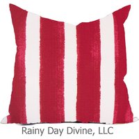 Kissen Für Den Außenbereich Oder Maßgefertigter Innenbezug - Schieferblau Himbeerrosa Violett Rot Weiß Zeitgenössisch Modern Geometrisch von RainyDayDivineLLC