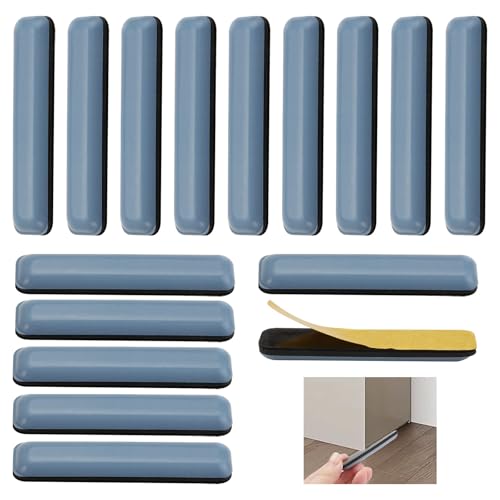 16 Stück Teflongleiter Selbstklebend Quadrat, Möbelgleiter für Schwere Möbel, 16 x 75mm Möbelgleiter Teflon Selbstklebend, Teflon Gleiter Geeignet für Hochbelastete Möbel, Stühle, Tische, Teppiche von Rairsky