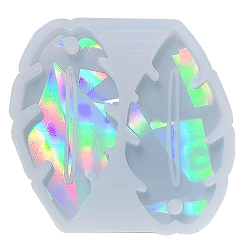 Holographische Blattohrringe Silikonform Ohrentropfen Kristall Epoxidharz Form Ohrringe Schmuckherstellung Werkzeuge Für Feiern Holographische Blattform Holographische Blattohrringe Silikonform Ohrentropfen Kristall Epoxidharz Form Ohrringe Schmuckherstellung Werkzeuge Für Feiern Holographische Blattform von Rairu