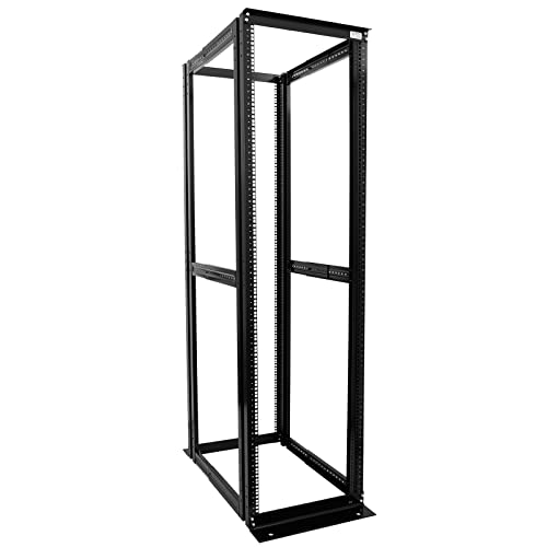 42U 48,3 cm 4 Post Open Frame verstellbar ES Netzwerk Daten Server Rack Gehäuse von Raising Electronics