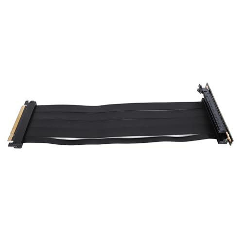 RaiveUg Graphics Card Extension Cable Fold PCI Express Gen4 RTX4090 4.0 x16 30 cm Hochgeschwindigkeit vertikaler Mount Gaming von Raiveug
