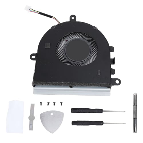 RaiveUg Laptop CPU -Kühllüfter 4 -Pin -Leistungsanschluss Ersatz CPU Kühler Lüfter Effiziente Kühlung für Vostro 15 3583 von Raiveug