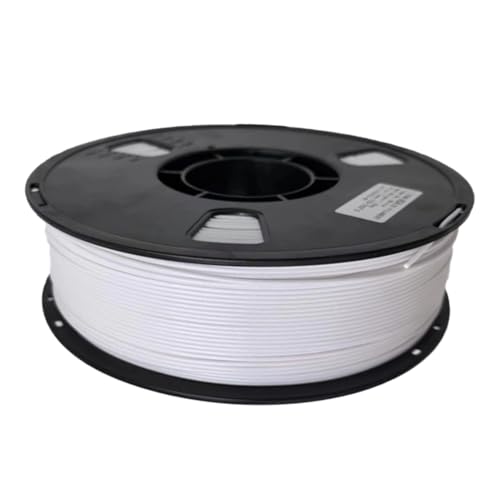 RaiveUg PLA 1,75 mm 3D -Druckerfilament Überlegene Qualität und Leistung für das Erstellen reiner Farbdrucke 330 m (Weiß) von Raiveug