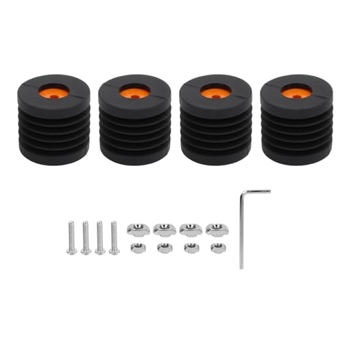 Raiveug 3D -Drucker Anti -Vibration Füße Gummi -Fußmatte für Ender 3 CR10 CR -10S Pro X1 - Rauschreduktion und Vibrationsdämpfung für stabilen Druck Raiveug 3D -Drucker Anti -Vibration Füße Gummi -Fußmatte für Ender 3 CR10 CR -10S Pro X1 - Rauschreduktion und Vibrationsdämpfung für stabilen Druck von Raiveug