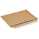 RAJA Rigipack Versandtasche Pappe 360 (B) x 250 (H) mm Braun 100 Stück von RAJA