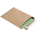 RAJA Versandtasche Pappe 215 (B) x 270 (H) mm Braun 100 Stück von RAJA