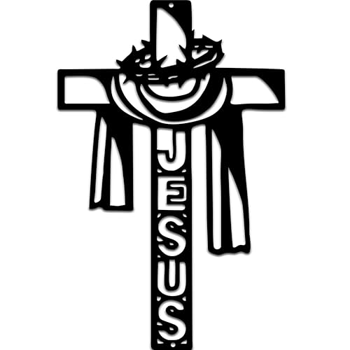 Rajukit Atemberaubende christliche Wandkunst-Kollektion, hochwertiges Metallkreuz, Wanddekoration, ideales Metallkreuz für Heimdekoration, mit verschiedenen Wandkreuzen für eine warme Atmosphäre, Rajukit Atemberaubende christliche Wandkunst-Kollektion, hochwertiges Metallkreuz, Wanddekoration, ideales Metallkreuz für Heimdekoration, mit verschiedenen Wandkreuzen für eine warme Atmosphäre, von Rajukit