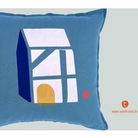 Kissenhülle Haus von RakelKrakel
