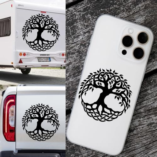 Baum des Lebens | Wikinger Yggdrasil Aufkleber Sticker Wikinger farbe&Größe wählbar nordische Mythologie Baum des Lebens | Wikinger Yggdrasil Aufkleber Sticker Wikinger farbe&Größe wählbar nordische Mythologie von Rakelfix
