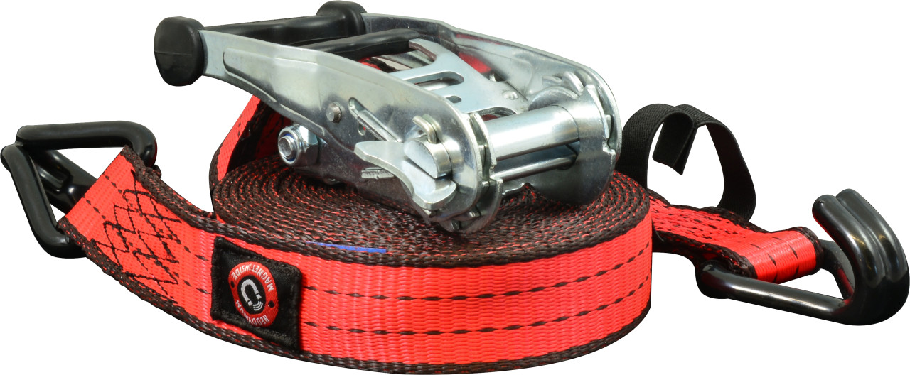 QUICKLOADER® Spanngurt Avantage mit Magnet 35 mm x 6 m 1 Stück rot von Rakennuskemia