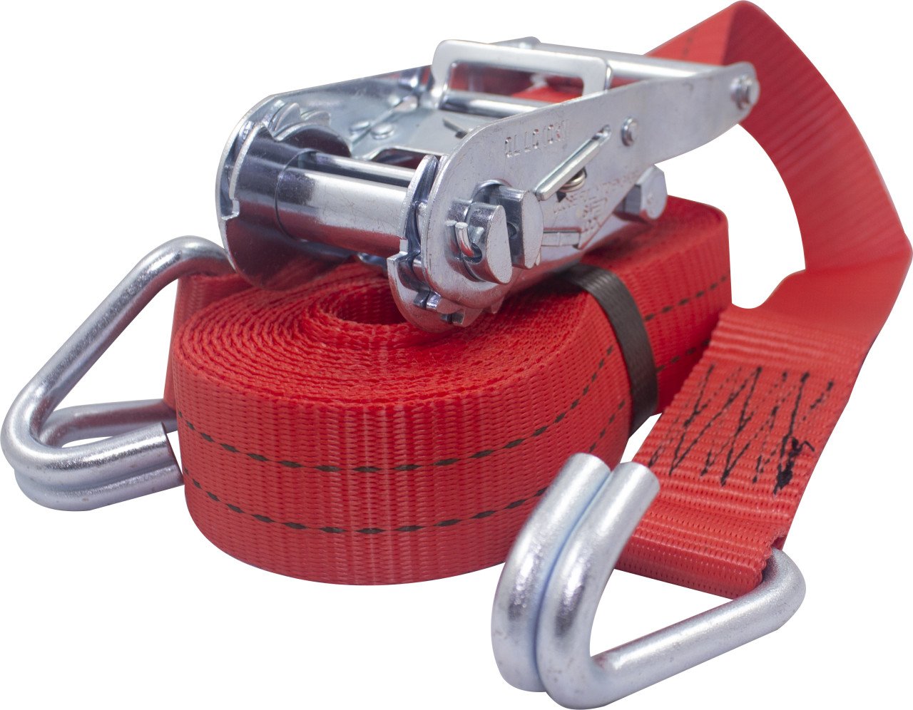 QUICKLOADER® Spanngurt Professionel 35 mm x 6 m 1 Stück rot von Rakennuskemia