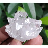 Little Bezaubernde Top-Qualität Klare Natürliche Sehr, Sehr Schöne Weiße Apophyllite/Apophylite Multi Pointed Crystal Quality Specimen von RakhamaExportsIN