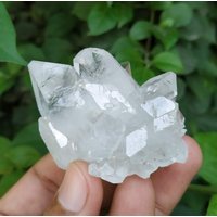 Natürliche Big Multi Points Wachsen Auf Calcit Super Quality White Apophyllit Specimen Crystal Direkt Von Mir An Den Käufer Top Qualitycrystl von RakhamaExportsIN