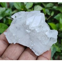 Natürlicher Erstaunlicher Weißer Apophyllite Multi Points Flat Cluter Qualität Mittlere Größe Zum Grundpreis von RakhamaExportsIN