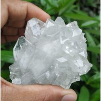 Weißer Apophyllit Super Natürliche Sehr Bezaubernde Top Qualität Schöne Specimen Cluster Kristall von RakhamaExportsIN