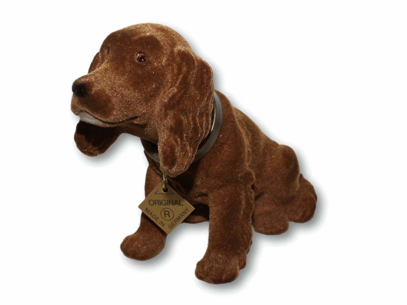 Rakso Oskar Schneider GmbH Dekofigur Wackel Figur Hund Cocker Spaniel Wackelfigur H 12,5 cm klein Dekofigur mit Wackelkopf von Rakso Oskar Schneider GmbH