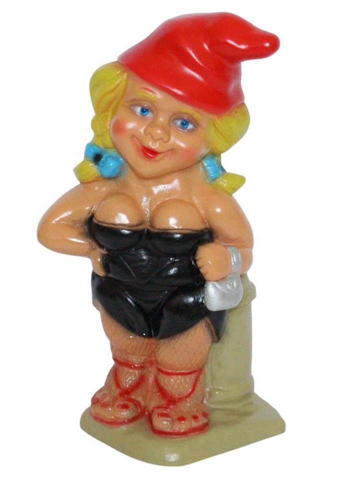 Rakso Oskar Schneider GmbH Gartenzwerg Freche Zwergin mit Kurven Höhe 29 cm lustige Zwergen-Lady Kunststoff Rakso Oskar Schneider GmbH Gartenzwerg Freche Zwergin mit Kurven Höhe 29 cm lustige Zwergen-Lady Kunststoff von Rakso Oskar Schneider GmbH