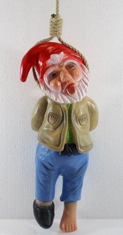 Rakso Oskar Schneider GmbH Gartenzwerg Gartenzwerg Deko Zwerg erhängt mit Seil umschlingt H 37 cm ohne Seil Rakso Oskar Schneider GmbH Gartenzwerg Gartenzwerg Deko Zwerg erhängt mit Seil umschlingt H 37 cm ohne Seil von Rakso Oskar Schneider GmbH