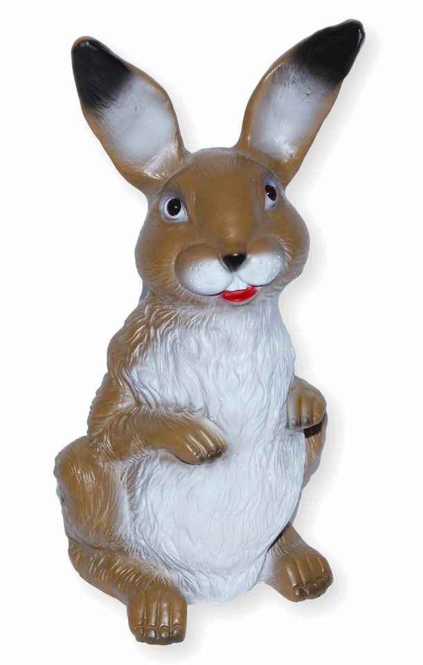 Rakso Oskar Schneider GmbH Tierfigur Deko Garten Figur Dekofigur Hase H 30 cm Tierfigur aus Kunststoff von Rakso Oskar Schneider GmbH