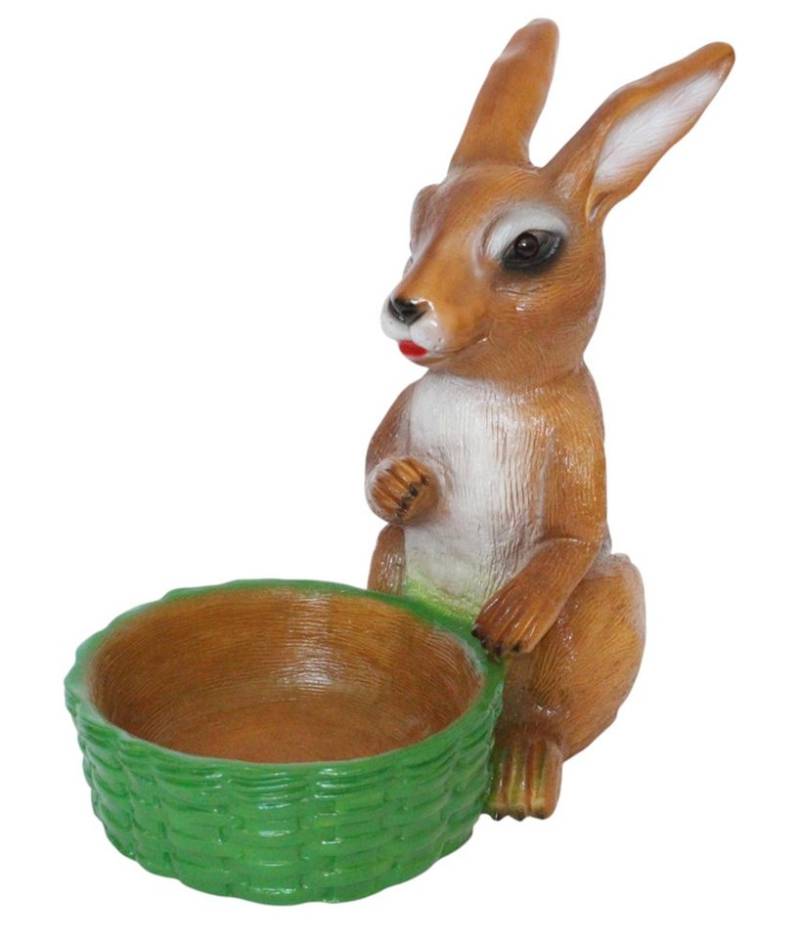 Rakso Oskar Schneider GmbH Tierfigur Osterhase mit Pflanzkorb Gartenfigur Kunststoff Figur Hase H 40 cm Rakso Oskar Schneider GmbH Tierfigur Osterhase mit Pflanzkorb Gartenfigur Kunststoff Figur Hase H 40 cm von Rakso Oskar Schneider GmbH
