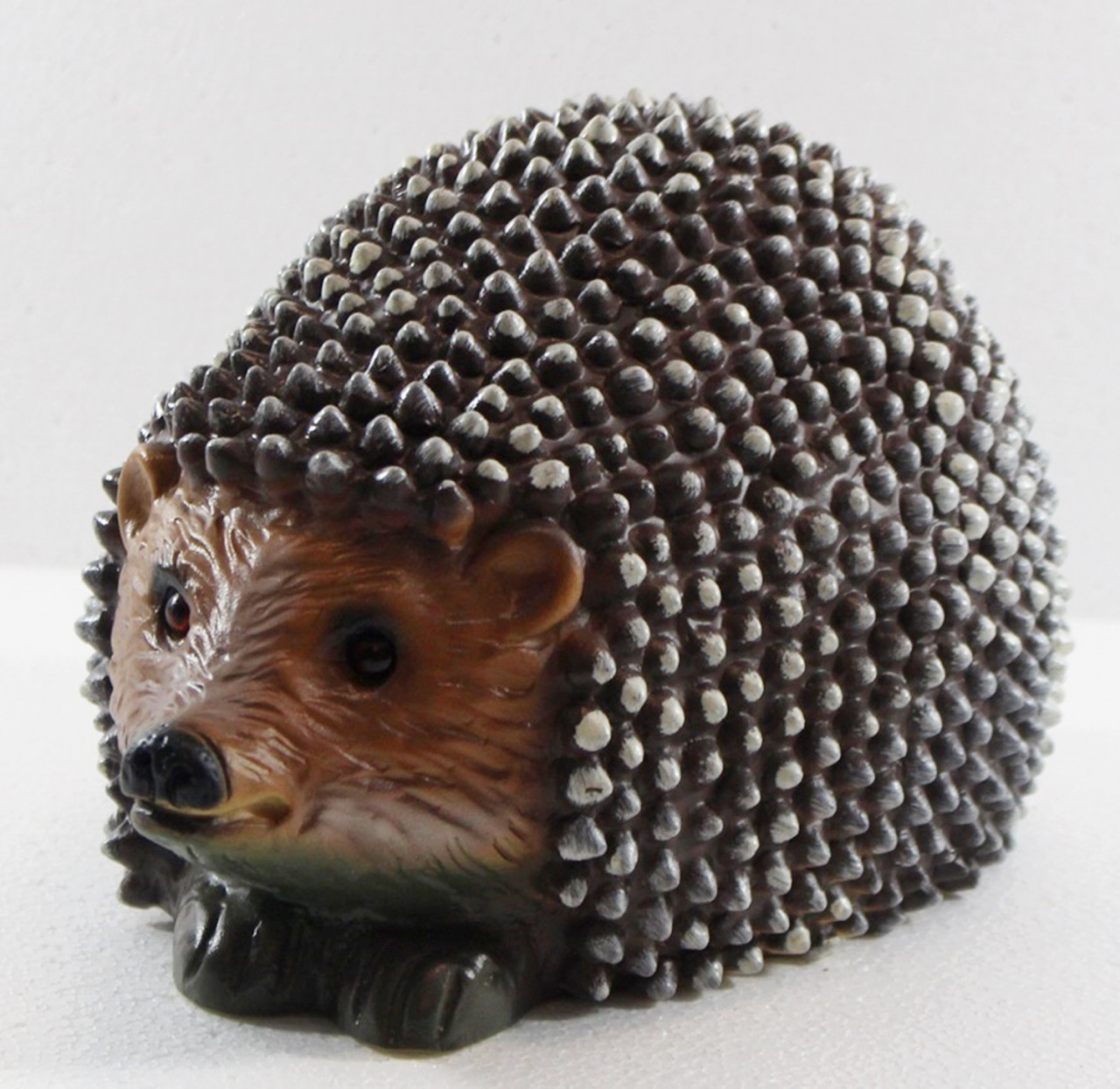 Deko Garten Figur Dekofigur Gartenfigur Tierfigur Igel liegend groß aus Kunststoff Höhe 14 cm von Rakso