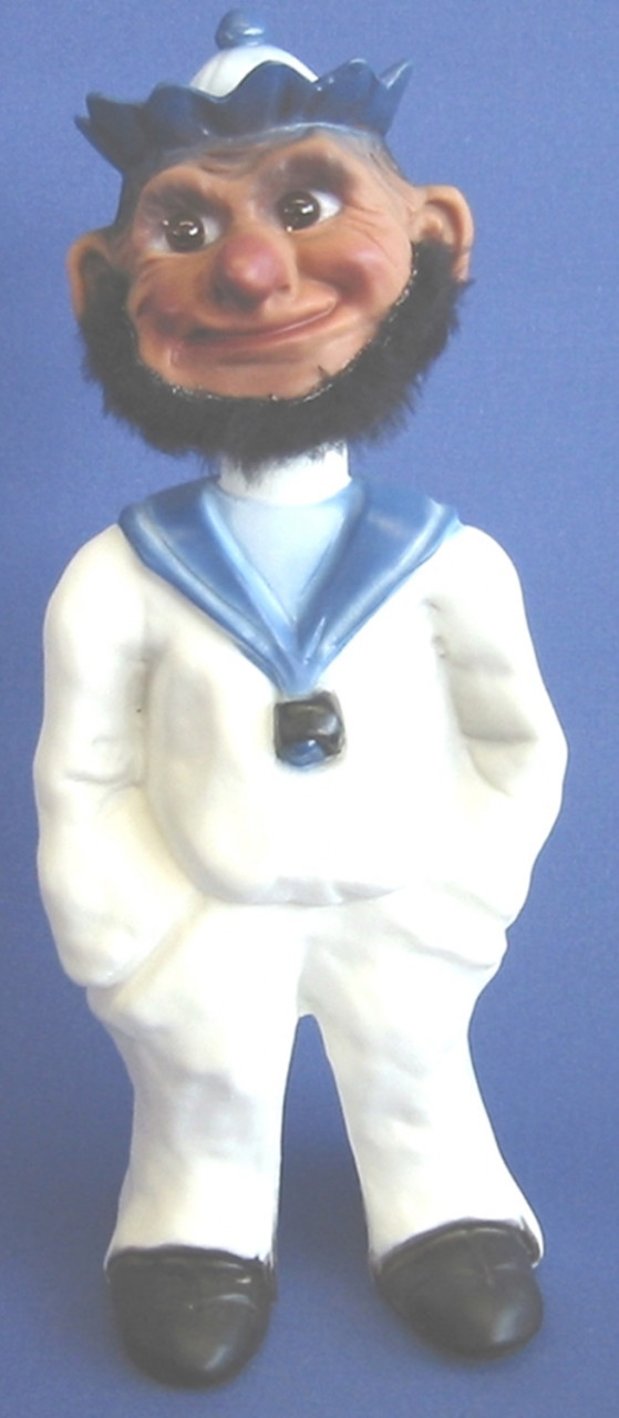 Souvenir Wackel Figur Matrose groß H 26 cm Wackelfigur Original mit Wackelkopf von Rakso
