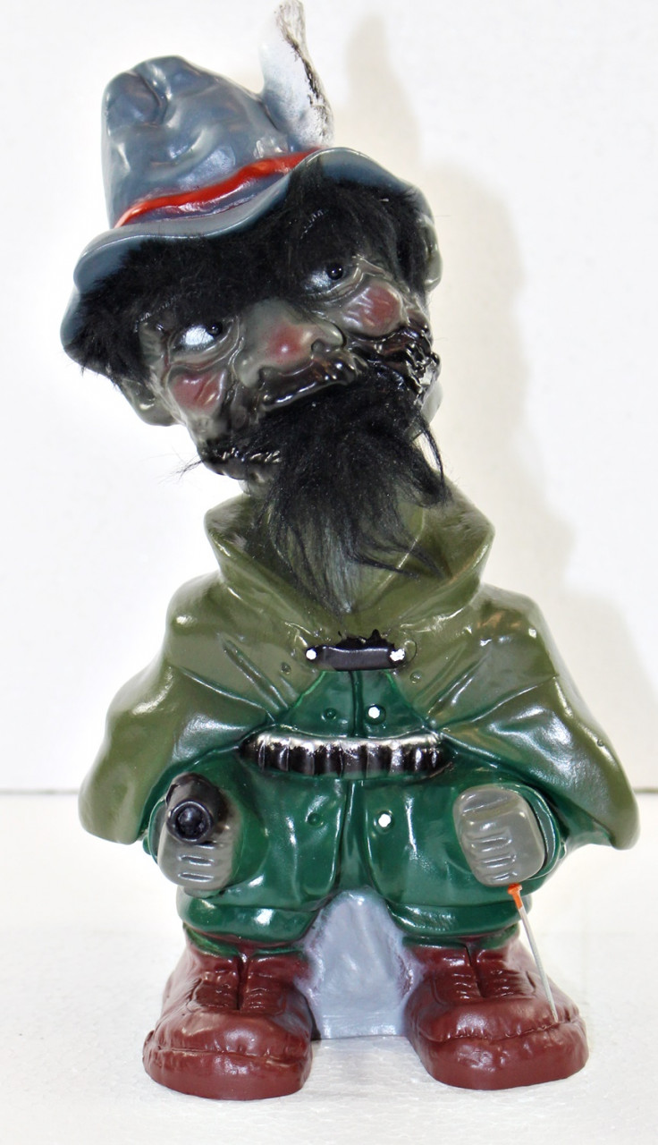 Souvenir Wackel Figur Räuber groß H 22 cm Wackelfigur Original mit Wackelkopf von Rakso