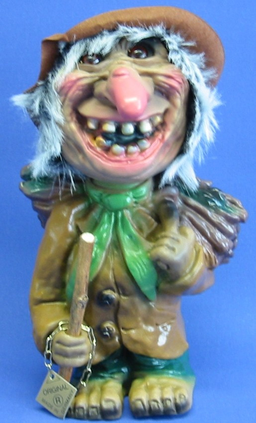 Souvenir Wackel Figur Waldtoni klein H 15 cm Wackelfigur Original mit Wackelkopf von Rakso