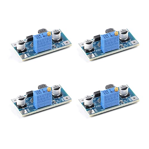 RAKSTORE 4 x XH-M415 SX1308 DC-DC Step UP Boost Converter Modul 2A einstellbar 2V-24V auf 3V 5V 6V 9V 12V 19V DC DC Netzteil Modul von Rakstore