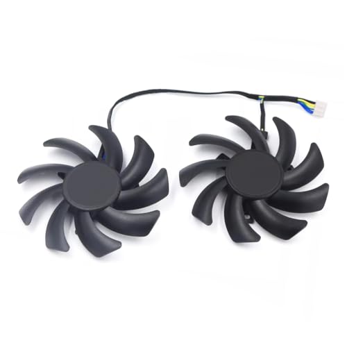 RAKSTORE FDC10H12D9-C Grafikkarten Lüfter Kompatibel mit Powercolor RX 6650 XT Fighter Leiser Kühler Lüfter RAKSTORE FDC10H12D9-C Grafikkarten Lüfter Kompatibel mit Powercolor RX 6650 XT Fighter Leiser Kühler Lüfter von Rakstore