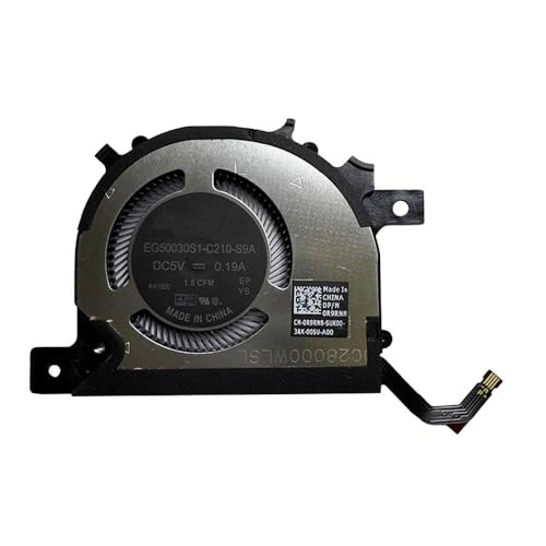 RAKSTORE Laptop CPU Cooling Fan Compatible with Dell XPS 13 9315 Quiet Cooler Fan EG50030S1-C210-S9A RAKSTORE Laptop CPU Cooling Fan Compatible with Dell XPS 13 9315 Quiet Cooler Fan EG50030S1-C210-S9A von Rakstore