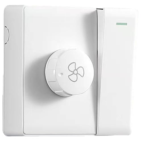 Typ 86 Aufputz-Deckenventilator-Geschwindigkeitsregler, stufenloser Geschwindigkeitsregler, einfach zu bedienende Wandsteuerung für Deckenventilator von Ralondbey