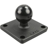 RAM Mounts Basisplatte rechteckig (2 x 2 Zoll), B-Kugel (1 Zoll) von Ram Mounts