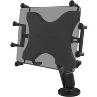 RAM Mounts X-Grip Aufbauhalterung für Tablets (12 Zoll), B-Kugel (1 Zoll), runde Basisplatte (AMPS), langer Verbindungsarm von Ram Mounts