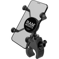 RAM Mounts X-Grip Klemm-Halterung für Smartphones bis 82,6 mm Breite, kleine Tough-Claw mit direkter X-Grip-Anbindung von Ram Mounts