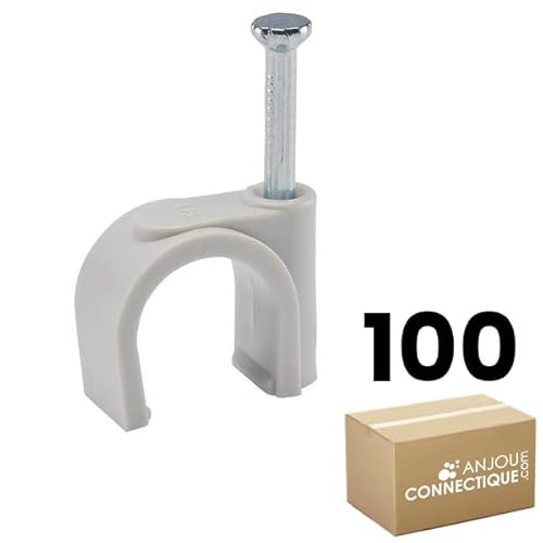 Brücke, 20 mm, Grau, Eimer mit 100 Stück von RAM CHEVILLES ET FIXATIONS