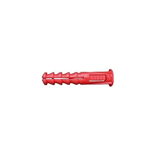 Dübel mit Kragen, 8 mm x 39 mm, Rot, 20 Stück von RAM CHEVILLES ET FIXATIONS