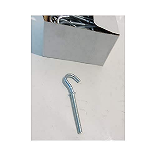 Haken, 5 mm x 50 mm, Grau, 100 Stück von RAM CHEVILLES ET FIXATIONS