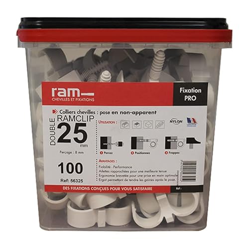 Ram 56325 Ramclip, weiß von Ram