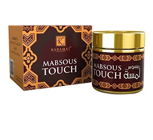 Orientalischer Weihrauch von Karamat aus Dubai 30 g (56,57g / 100g) Orient Arabisches Bokhor Räucherwerk Oudh Bakhour (Mabsous Lamsa Touch) von Ramadan24