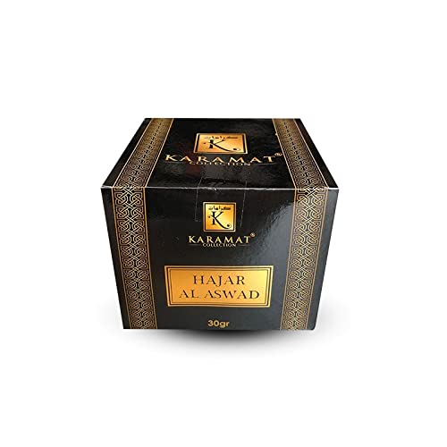 Orientalischer Weihrauch von Karamat aus Dubai 30 g (56,57g / 100g) Orient Arabisches Bokhor Räucherwerk Oudh Bakhour (Schwarz Holz) von Ramadan24