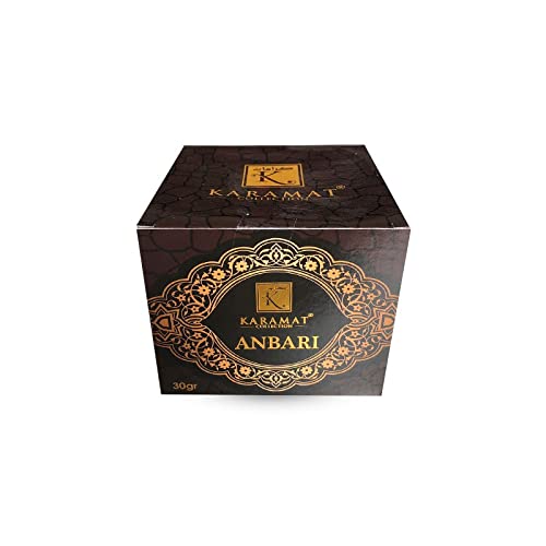 Ramadan24 Orientalischer Weihrauch von Karamat aus Dubai 30g Orient Arabisches Bokhor Räucherwerk Oudh Bakhour (Anbari) von Ramadan24